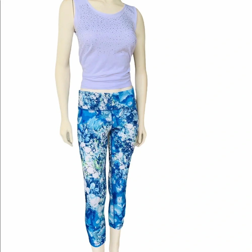 90 Degree By Reflex Women’s Printed Yoga Leggings - Picture 4 of 7